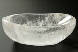 Polished Clear Quartz Dish - Madagascar #336432-1